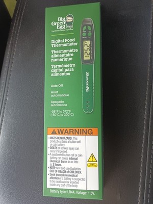 BRAND NEW!! Big Green Egg Digital Food Thermometer PRODUCT#120793 FREE SHIPPING!