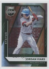 2021 Panini Elite Extra Edition Status Green 498/499 Jordan Viars #84 10k8