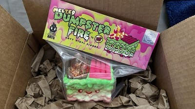 100 Percent Soft Melted Dumpster Fire Soft Vinyl Leecifer Edition (1 Of 25) RARE