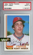 1982 Topps Traded * KENT HRBEK (RC) * Rookie Card #44T * PSA 9 * Minnesota Twins