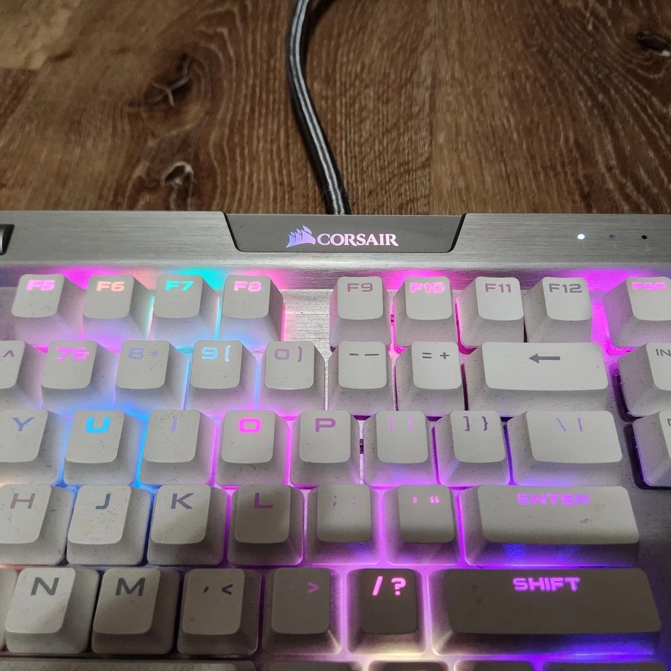 Corsair K70 RGB MK.2 Mechanical Keyboard Model RGP0048 White | Tested - Image 4 of 4