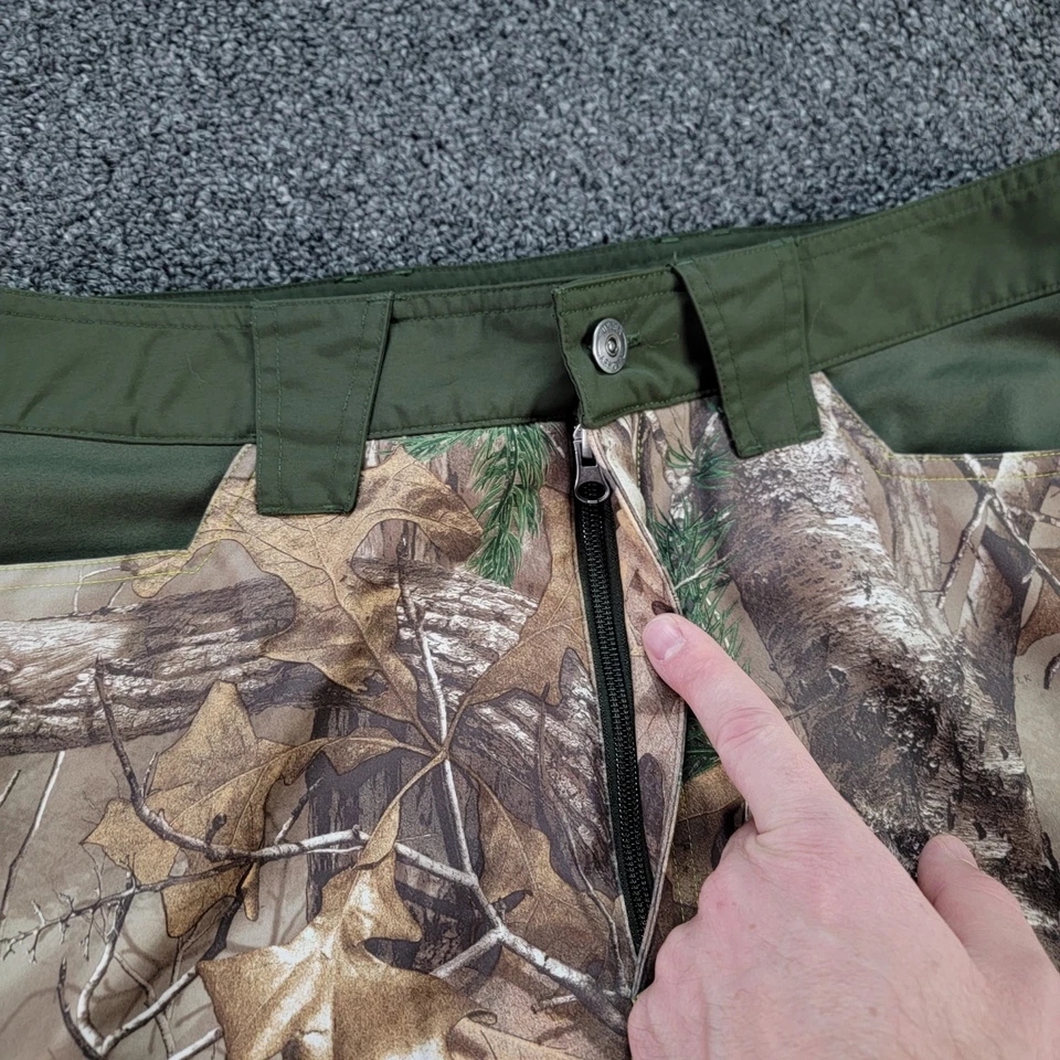 Under Armour Pants Men 34x32 Green Brown Storm Realtree Xtra Camo Hunting Nature - Image 4 of 4