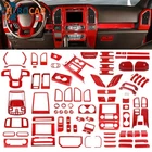 Red Full Interior Trim & Exterior Cover Kit for Ford F150 2015-2020 Accessories