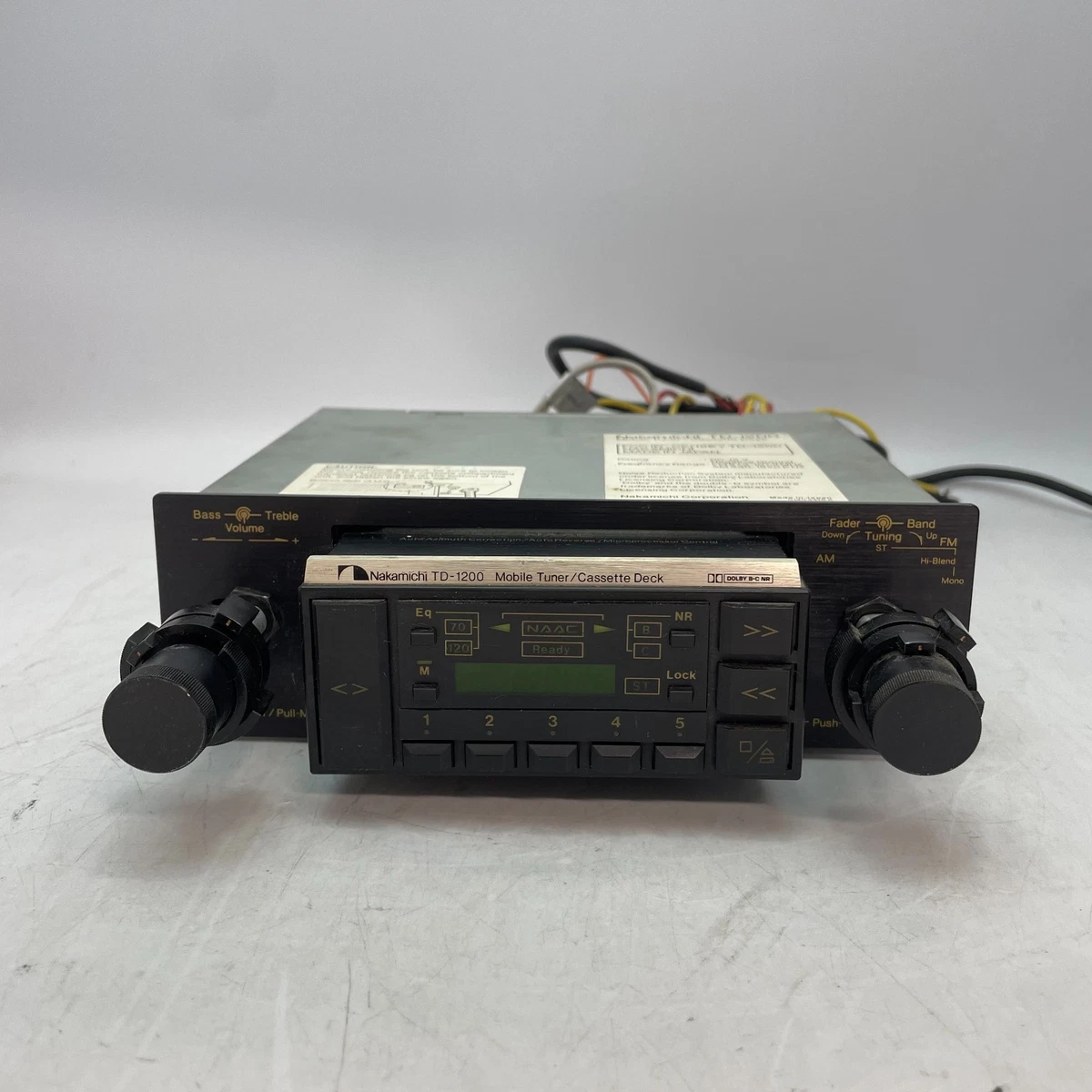 Nakamichi Cassette Player Car Audio In-Dash Units for sale - eBay