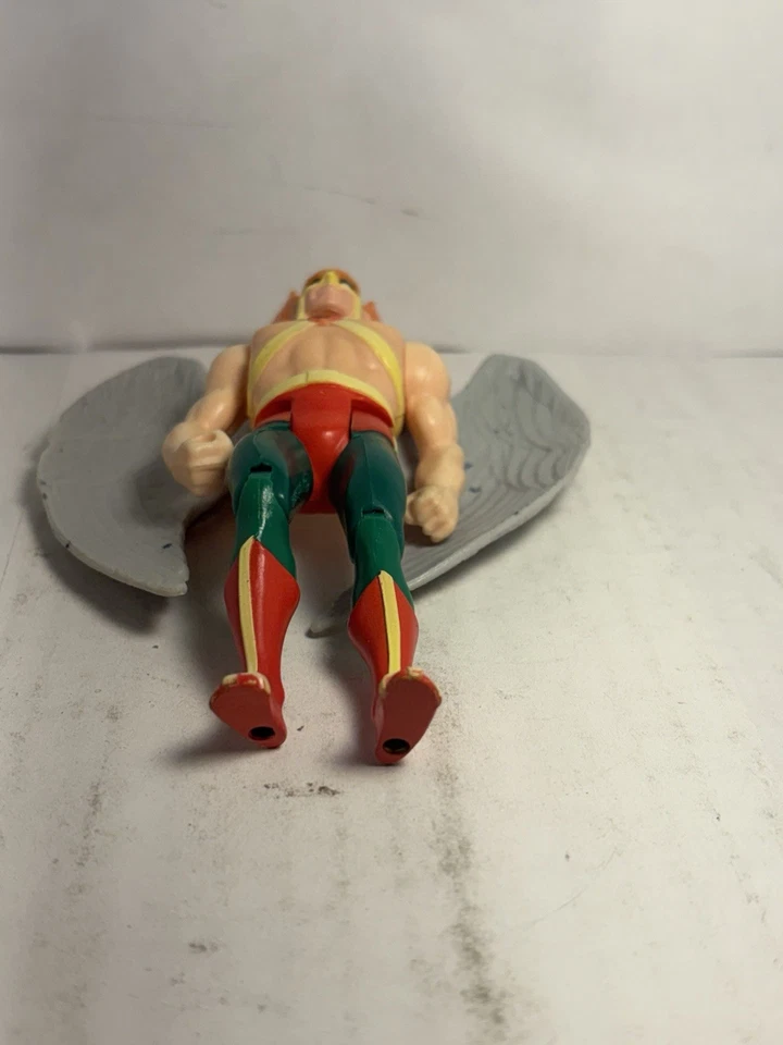 Figura de acción de colección DC Super Powers Hawkman con alas Kenner 1984 Foto 4 de 4