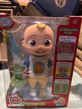 Cocomelon DELUXE INTERACTIVE JJ DOLL Feed Dress Sing With Me