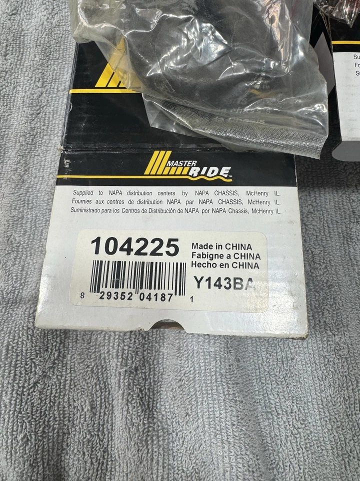 Junta de rótula de suspensión superior NAPA 104225 X2 104226 X1 inferior 95-02 Crown Grand TC Foto 2 de 4
