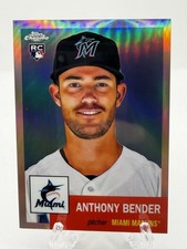 2022 Topps Chrome Platinum Anniversary - Anthony Bender #308 Rose Gold Refractor