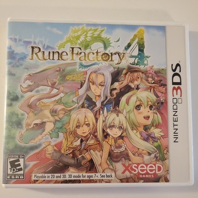 Rune Factory 4 - Nintendo 3DS