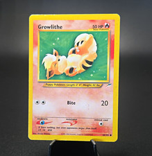 Wizards of the Coast Pokemon TCG Growlithe 68/105 Neo Destiny Common Unlimited on eBay