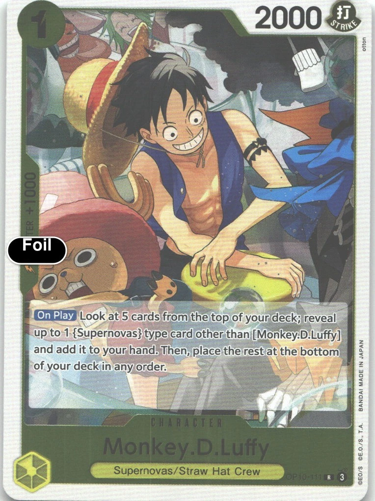 PSA10 モンキー・D・ルフィ OP10-111 7038 Monkey.D.Luffy OP10-111