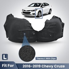 For 2016-2019 Chevy Cruze Front Fender Liner Inner Panel Lh Driver Thermo Wclip For 2016-2019 Chevy Cruze Front Fender Liner Inner Panel Lh Driver Thermo Wclip