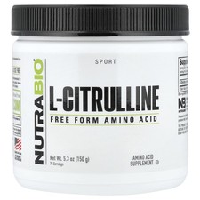 L-Citrulline, Free Form Amino Acid, 5.3 oz (1...