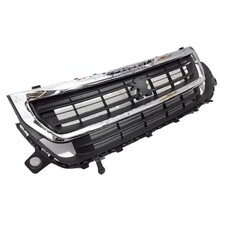 To Fit Peugeot Partner 2015-2019 Main Front Grille Black With Chrome Moulding