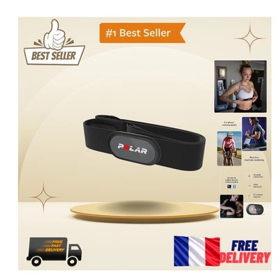 Moniteur de Fréquence Cardiaque Étanche Polar H9 – Performance Sportive Optimale - Photo 1/4