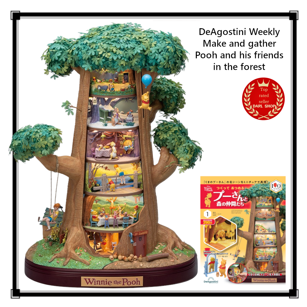 DeAgostini Weekly Make and gather Pooh and his friends in the