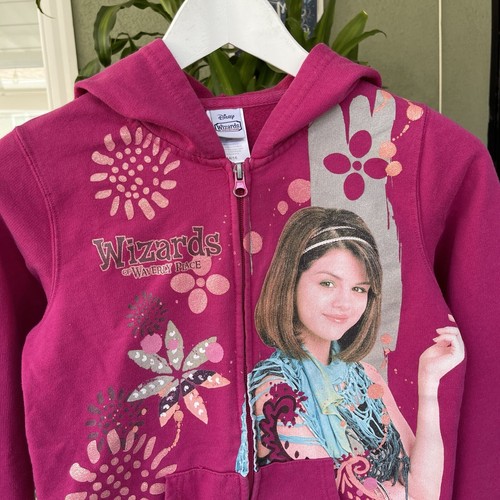 Disney Channel Wizards Of Waverly Place Graphic Hoodie Selena Gomez Girls 14/16 - Picture 2 of 4