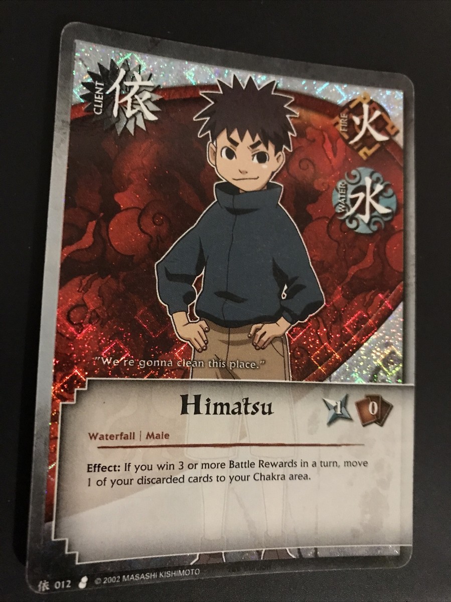 NARUTO カード Curse of the Sand デッキ 我愛羅 英語 Himatsu Shonen Jump Naruto CCG Curse of the Sand 012 | eBay