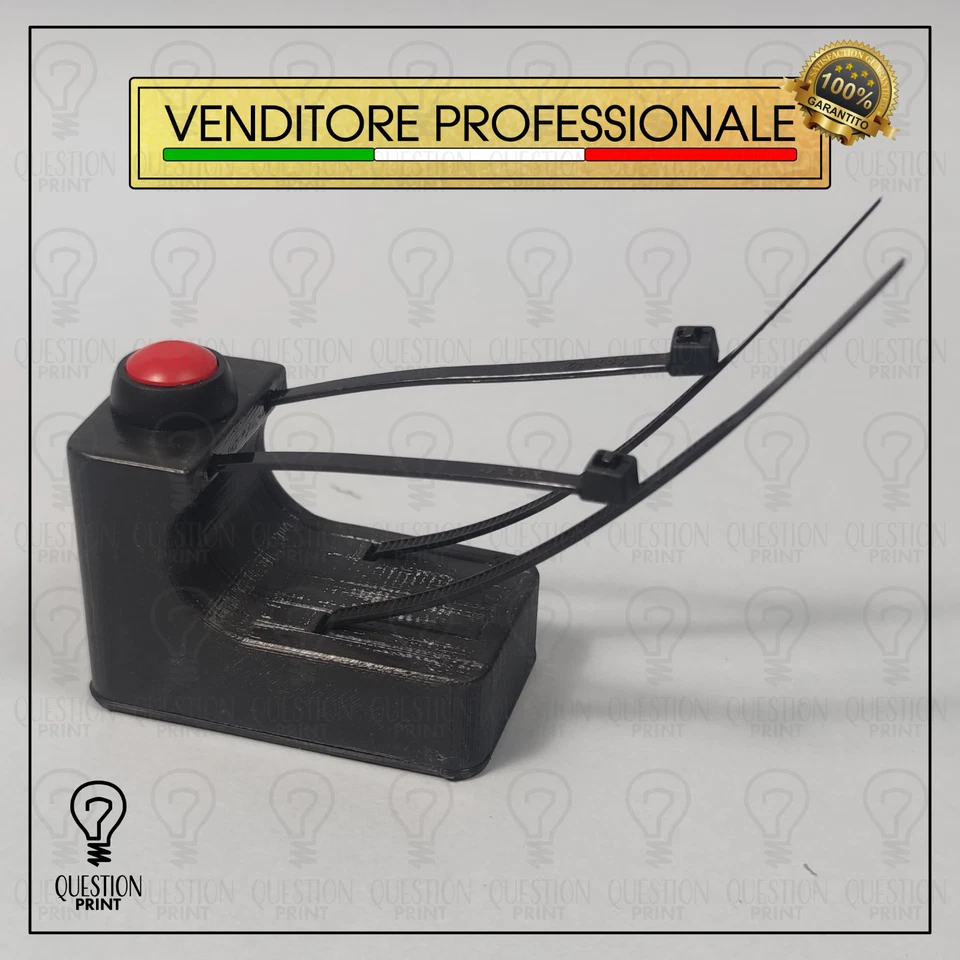 TELECOMANDO CANCELLO UNIVERSALE PER MANUBRIO 22MM MOTO APRI CANCELLO PULSANTE - Imagen 3 de 4