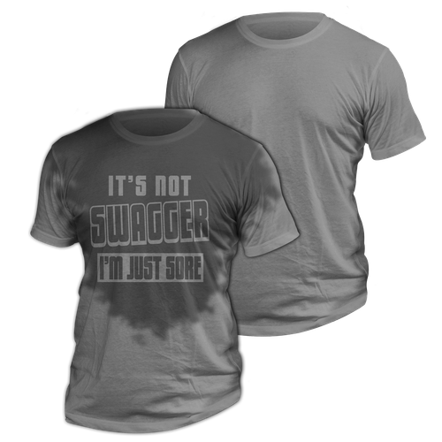 por sudor con mensaje motivacional It's Swagger I'm Just Sore eBay