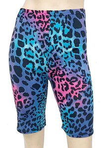 leopard legging shorts