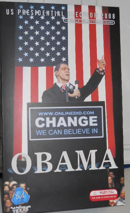1/6 Dragon in Dreams DiD President Obama Action Figure 2008