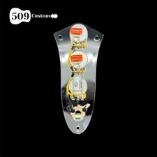 509 Custom Jazz Bass Wiring Kit W/ Control Plate
