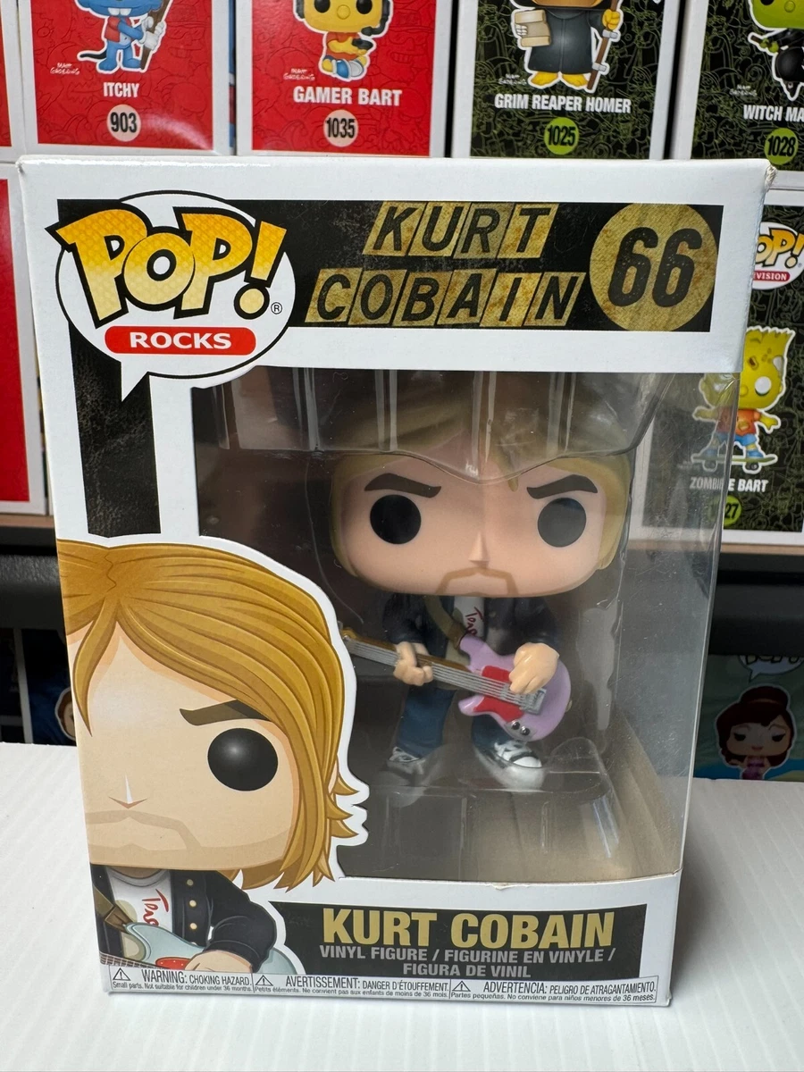 Funko Music Action Figures Kurt Cobain for sale - eBay