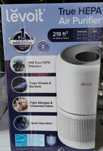 ⛵️ Levoit True Hapa Air Purifier - CORE 300-RAC-219 Sq. Ft.🆕️OPEN BOX ‼️ - Afbeelding 1 van 5