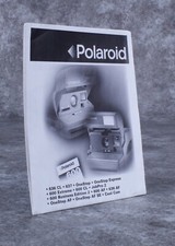 Polaroid Instruction Booklet Manual
