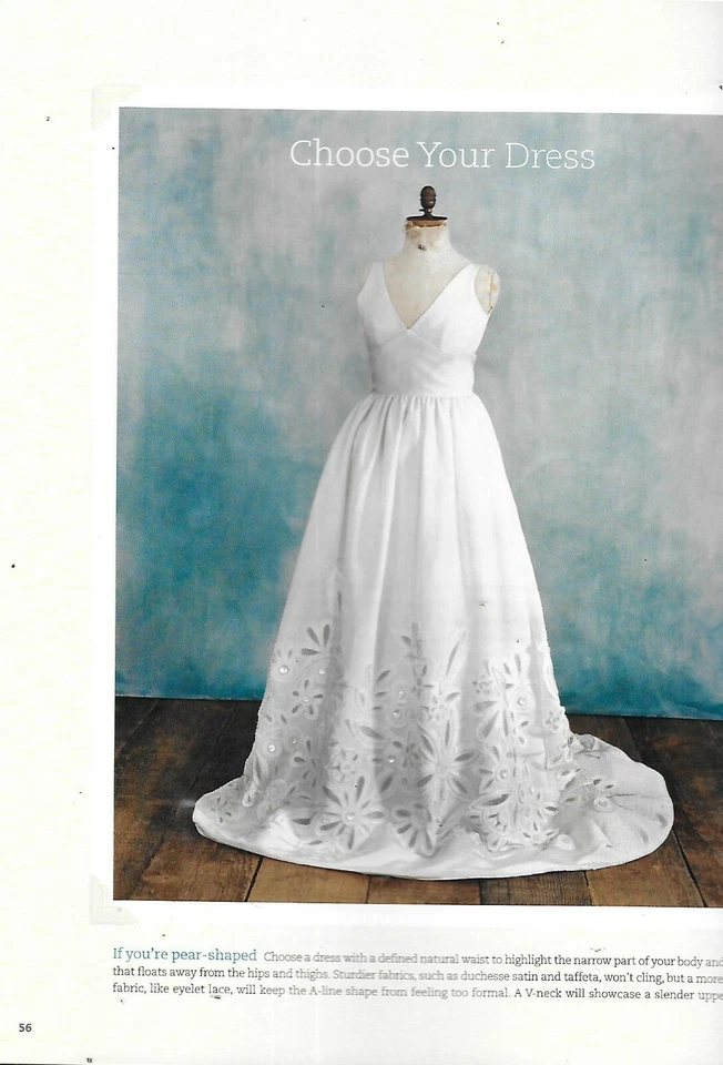 Real Simple Weddings Magazine Bridal Dresses Flowers Shoes Guests Invitation - Image 3 of 4