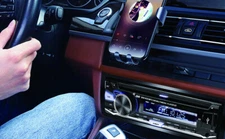 Single Din Car Stereo CDDVD Player Bluetooth FM/AM/RDS Radio USB SD AUX Receiver