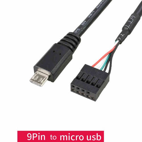 Micro USB Male to Dupont 5 Pin Female Header Motherboard PC Cable Cord Connector - Photo 13/24