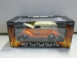 Details About Ertl Federated Auto Parts 1937 Ford Panel Street Rod 125