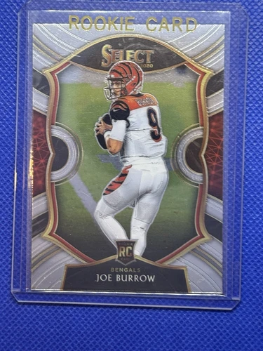 2020 Panini Select - Concourse Silver Prizm #46 Joe Burrow (RC)