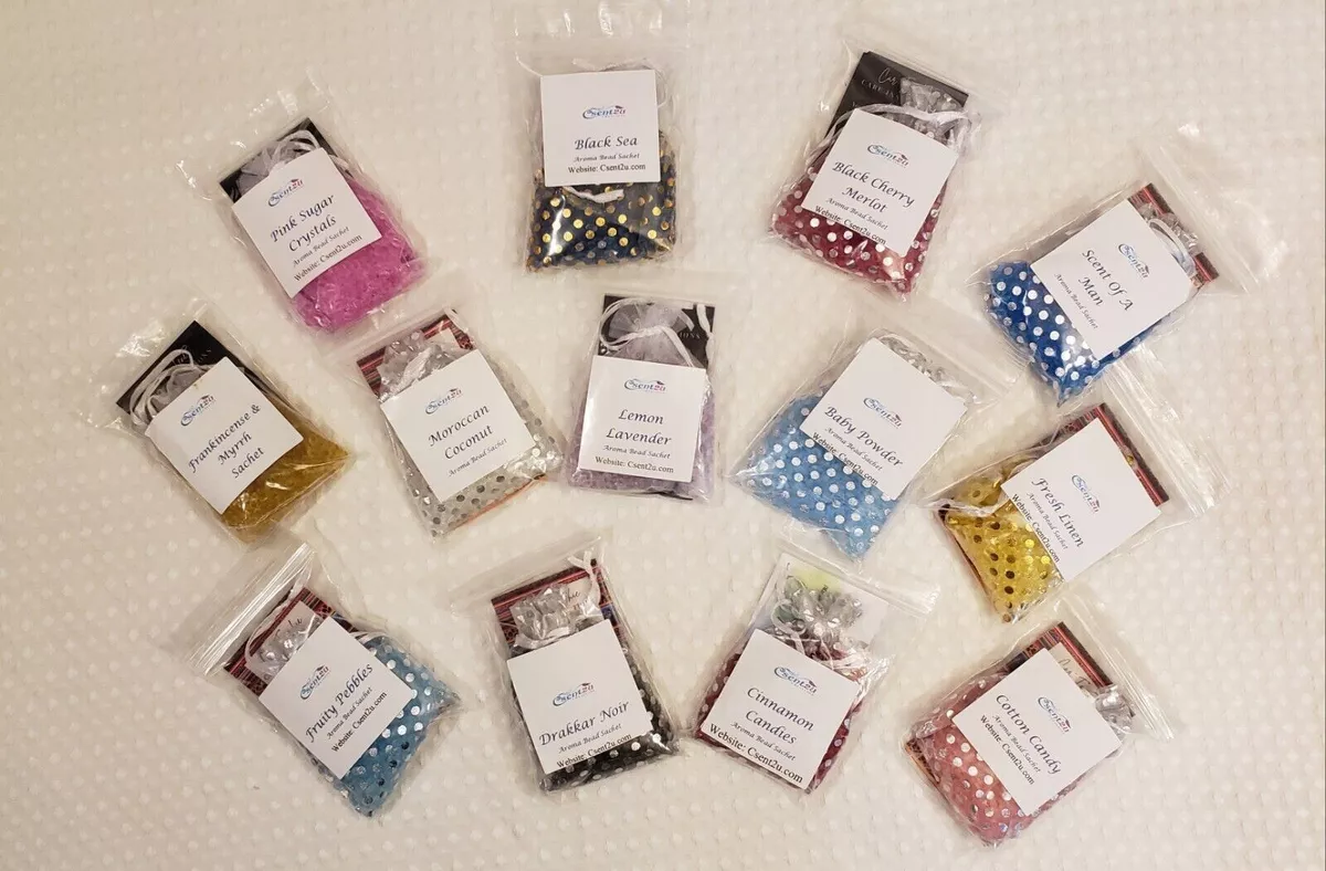 48 Aroma Beads Sachets 1 oz. Best Sellers- Ind. Wrapped [BSAB3X4] - $89.99  : Aroma Beads, Fragrance Oil