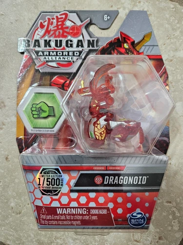 Bakugan Armored Alliance Dragonoid Limited Edition Target Exclusive 1/500- RARE!