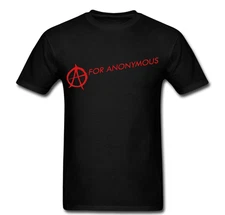 Anonymous revolt fight anarchy revolution fight people government police T-shirt