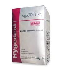 HYGEDENT ALGINATE - REGULAR SET - MINT - DUST FREE 1 LB BAG
