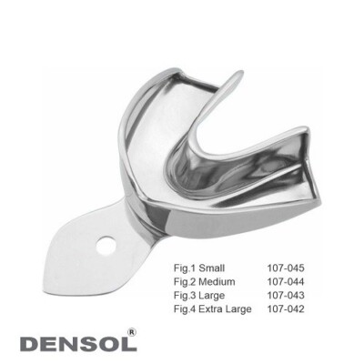 Dental Impression Tray Solid Lower Jaw X-Large TGA Reg DENSOL 