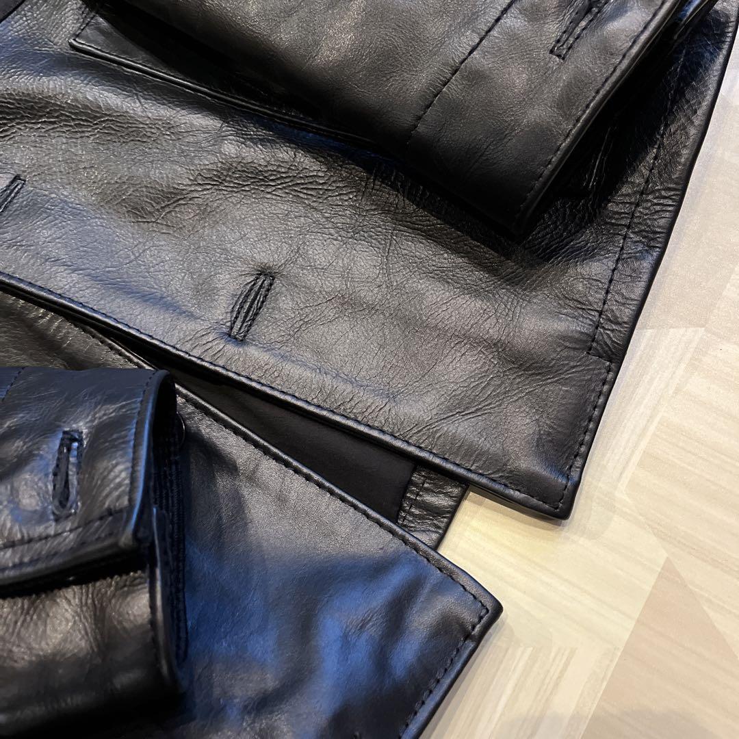 eYe JUNYA WATANABE MAN × vanson Leather Jacket Black Size