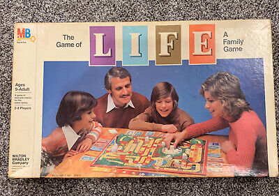 A view of The Game of Life (also known as LIFE), a board game originally  created in 1860 by MIlton Bradley Stock Photo - Alamy