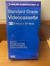 Durabrand standardowa klasa T-120 (taśmy 4VHS) fabrycznie nowa taśma VHS uszczelniona