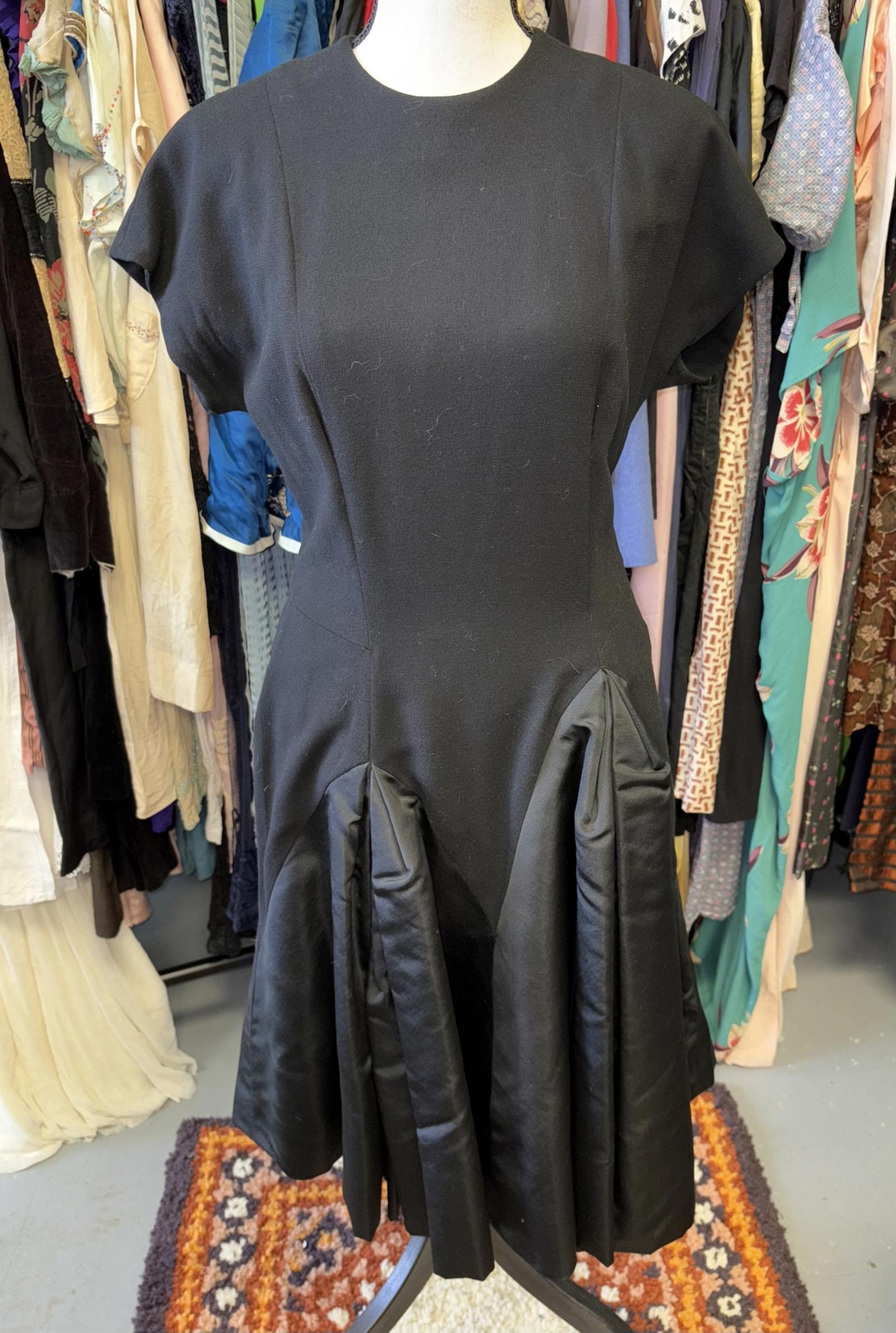 Authentic Vintage 1950s Adele Simpson Formal Dres… - image 1