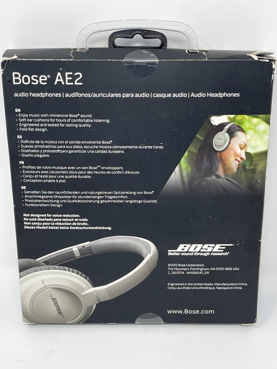 Bose AE2 Over The Ear Wired Audio Headphones Headset