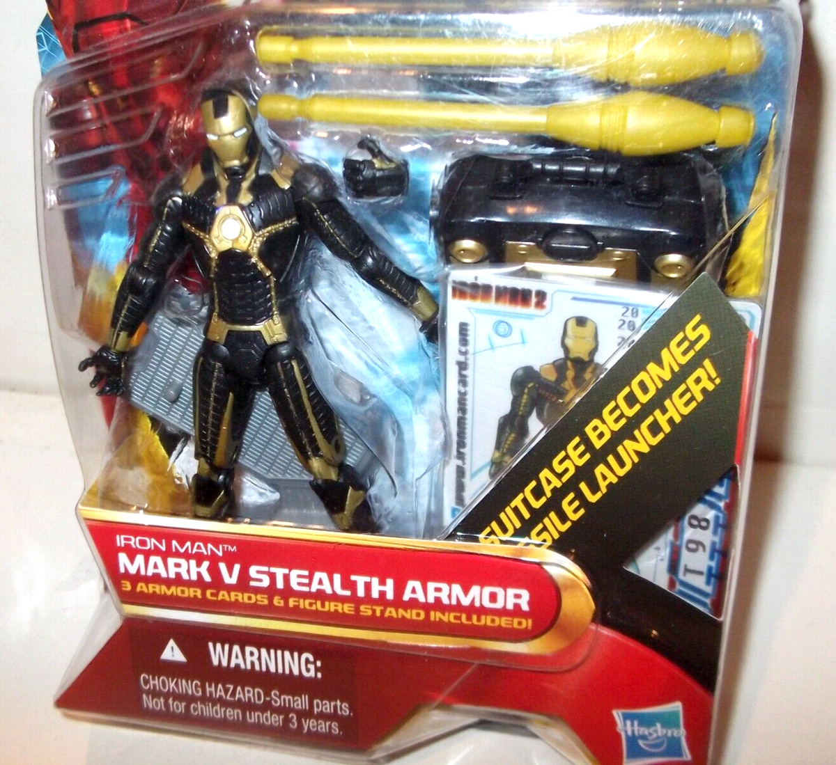 Marvel Iron Man Figure #20 Iron Man Mark V Stealth Armor Iron
