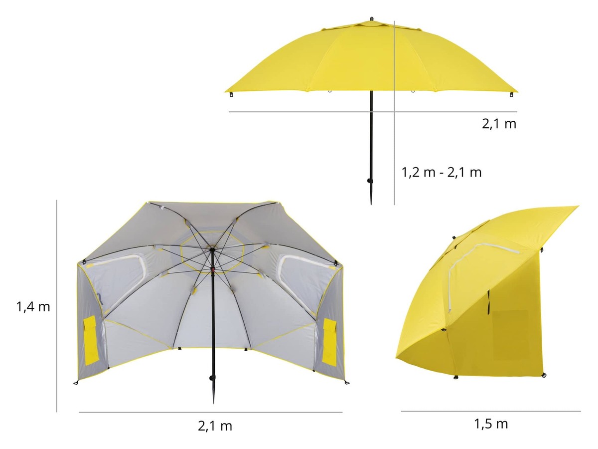 Copertura Per Ombrellone OKPOW - Tessuto Oxford 420D Impermeabile, Per &Oslash; 300 Cm