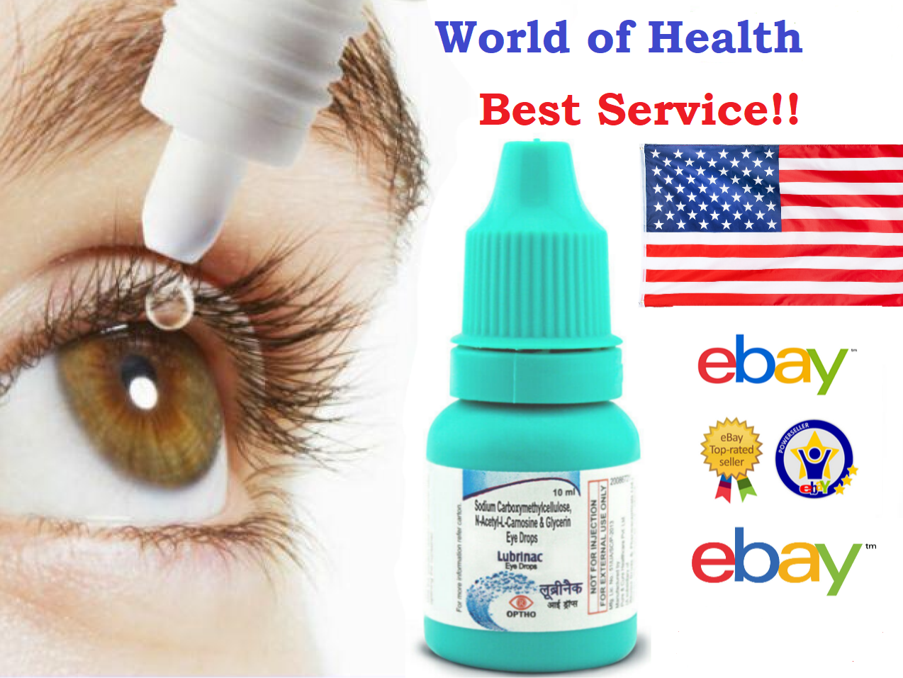 Lubrinac Eye Drops Cure Cataract Japan Maker New NAC Glaucoma C Carnosine Bright Mesa Mall