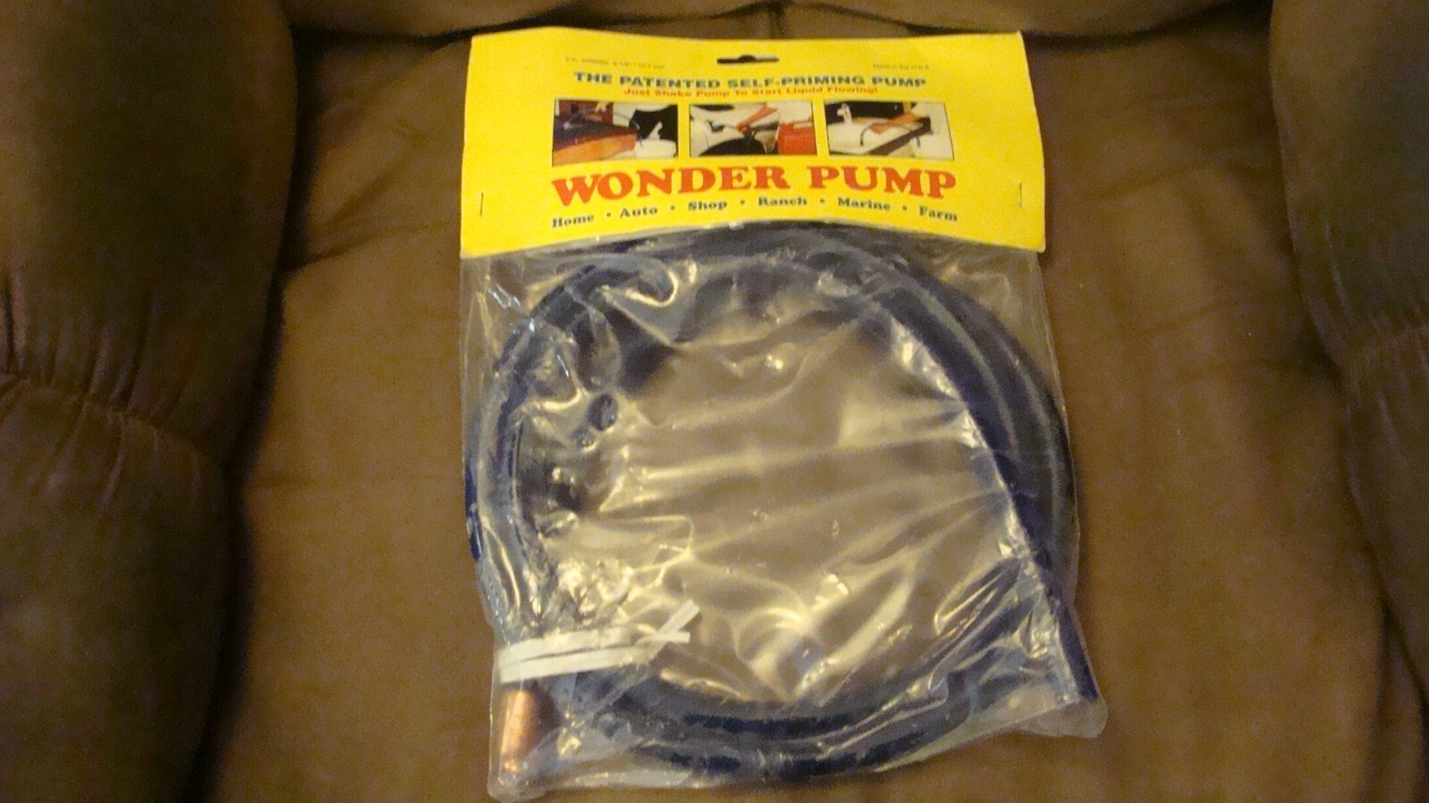 6' Gas Siphon Wonder Pump Gasoline Fuel Water Shaker Syphon Self Priming Hose US eBay