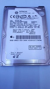 Hitachi 5K250-80 HTS542580K9SA00 80 GB SATA SMART ok Laufzeit 13 Stunden